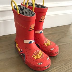 Lightening McQueen Rain Boots
